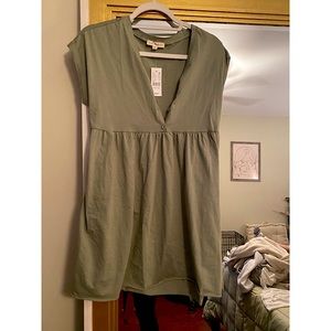 PacSun LA Hearts Olive Babydoll dress